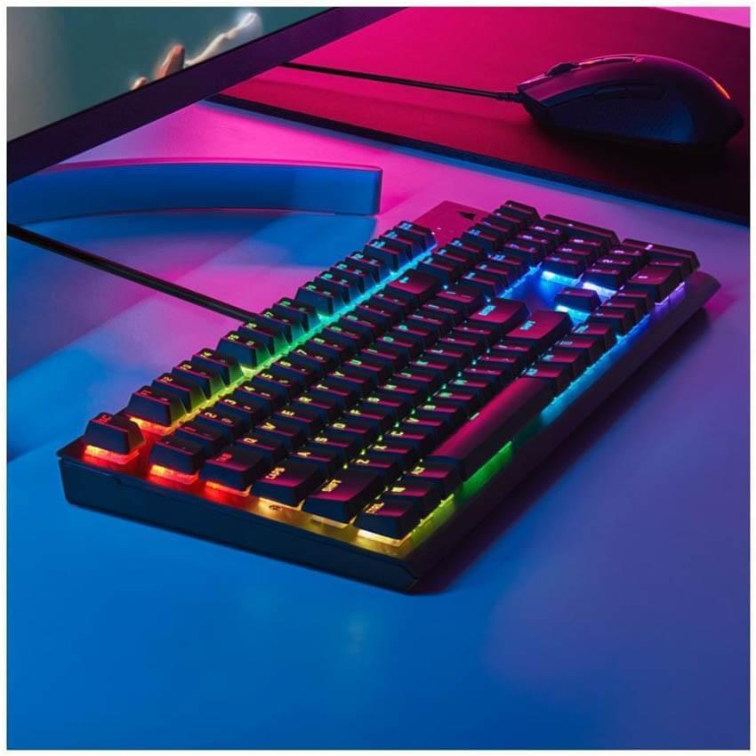 Teclado Mecanico Corsair K60 Rgb Pro Low Profile Negro Switch Cherry